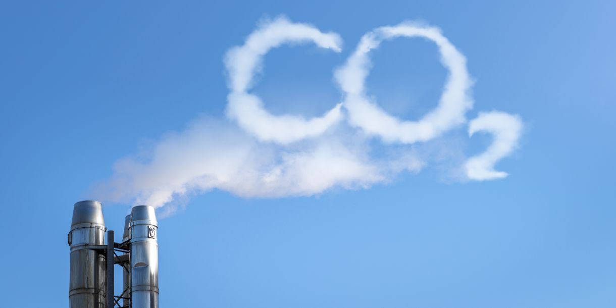 Climate gas CO2