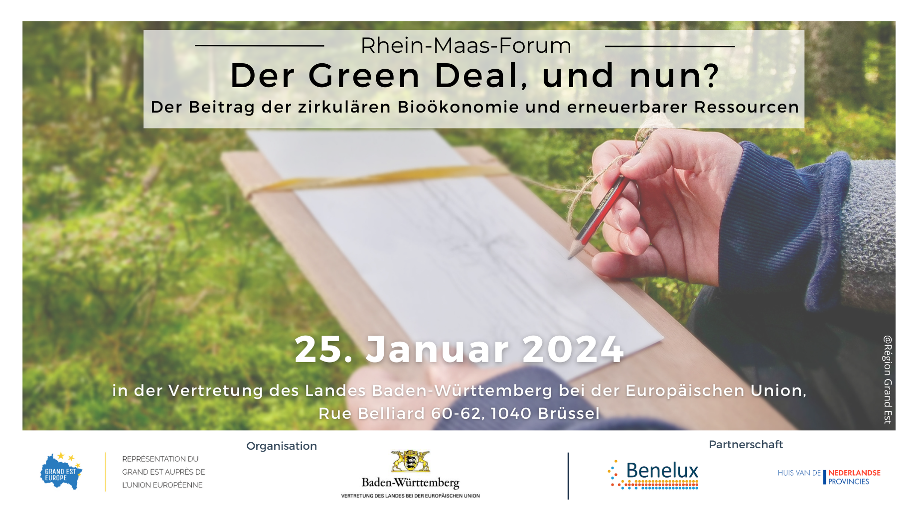 Rhine-Meuse-Forum "The Green Deal, and now? The contribution of circular bioeconomy and renewable resources"