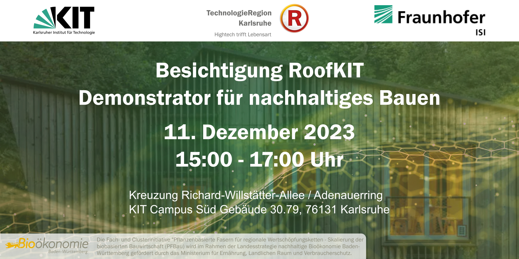 Site-Visit RoofKIT Demonstrator-Bau