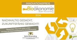 Logo Innovationspreis Bioökonomie BW 2024