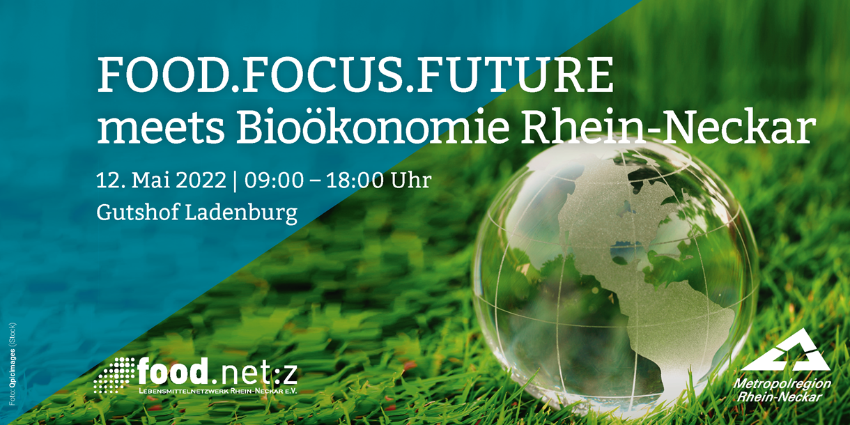 Logo FOOD.FOCUS.FUTURE meets Bioökonomie Rhein-Neckar
