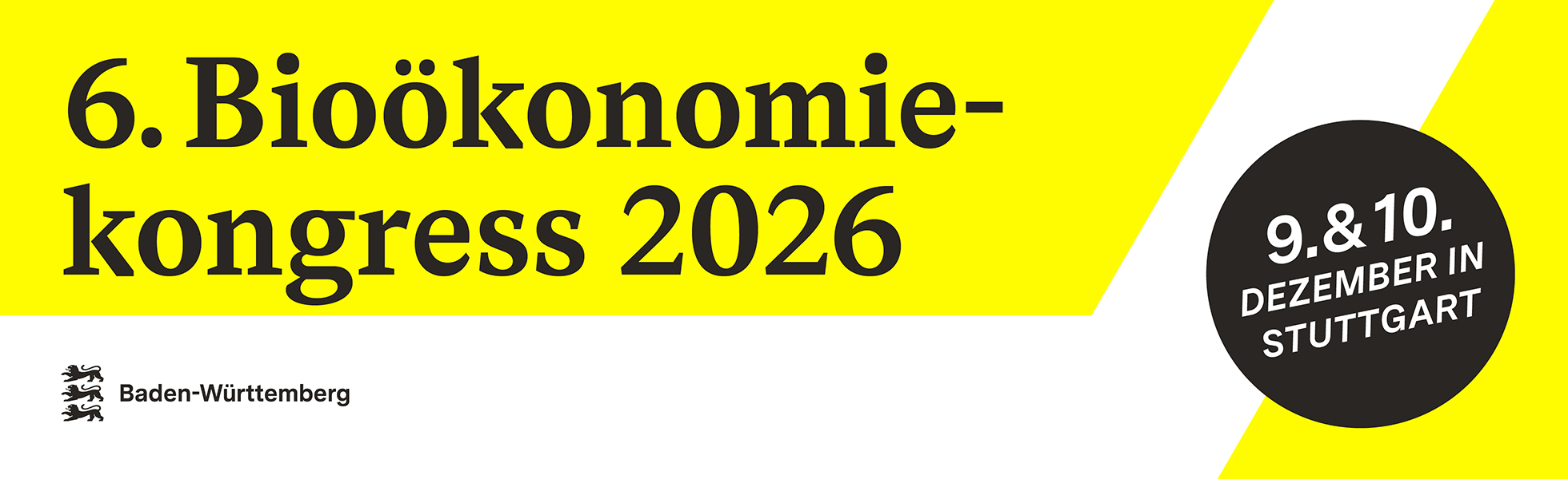 6. Bioökonomiekongress Baden-Württemberg 2026