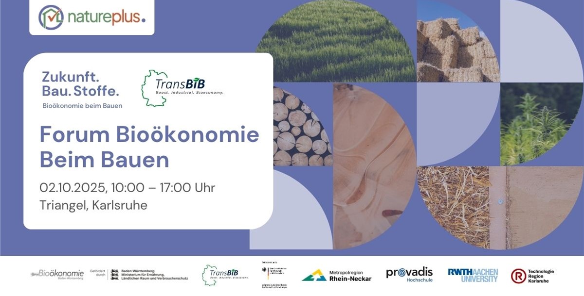Forum Bioökonomie beim Bauen