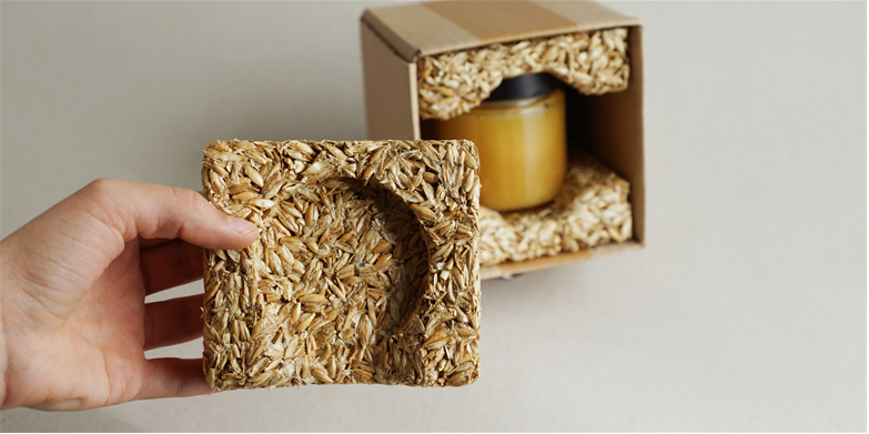 PROSERVATION - Packing material made of husks