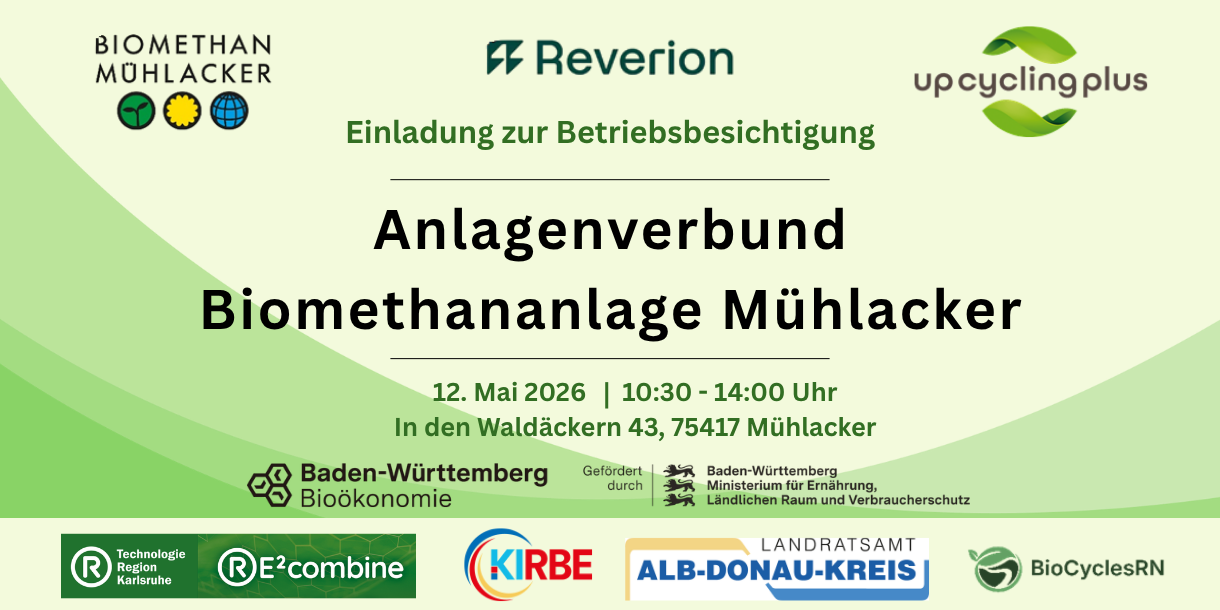 Betriebsbesichtigung Biomethan Mühlacker